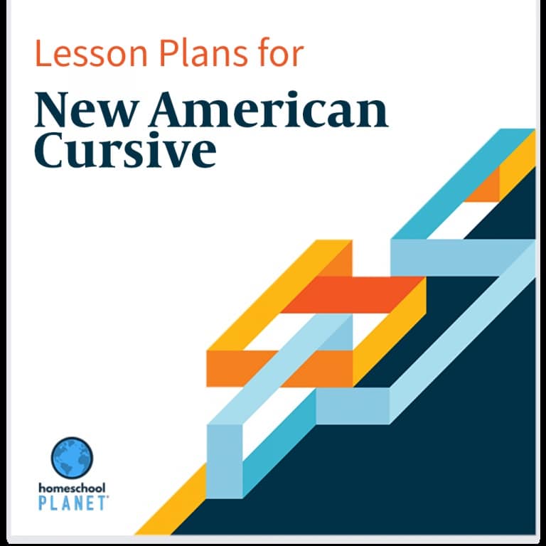 Homeschool Planet New American Cursive lesson plans button