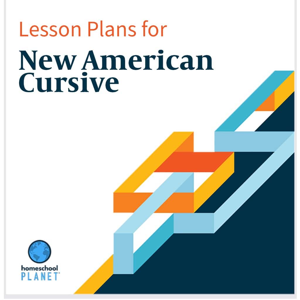 Homeschool Planet New American Cursive lesson plans button