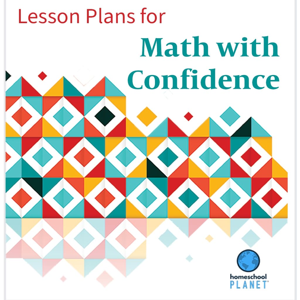 Math with Confidence lesson plans for Homeschool Planet cover image