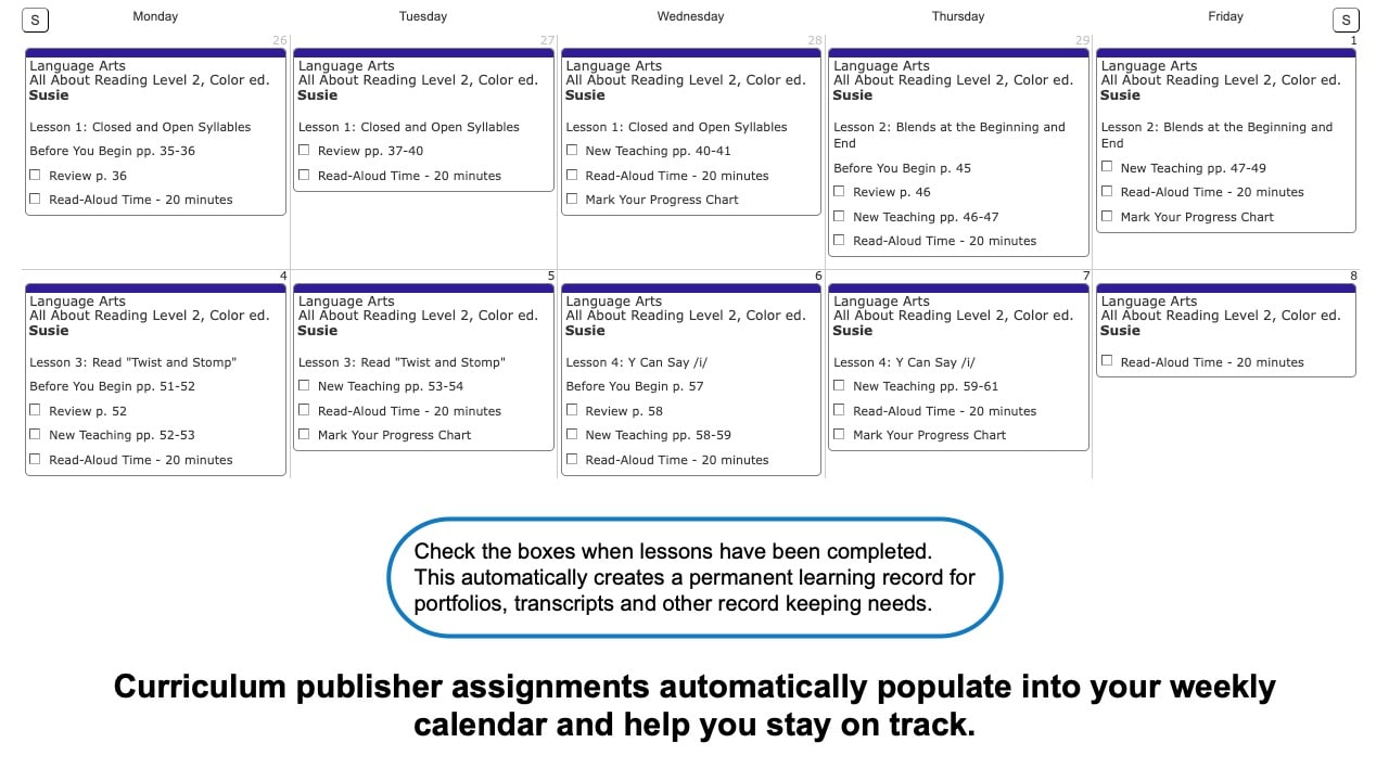 All-About-Reading-Weekly-View