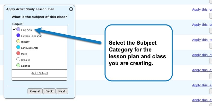 Homeschool Planner assignment list button 5