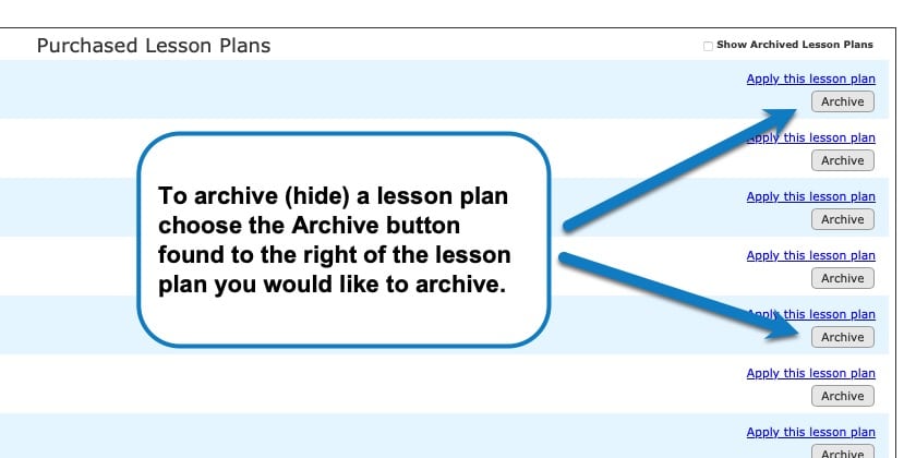 Archive lesson Plan step 1 in Homeschool Planet image 2