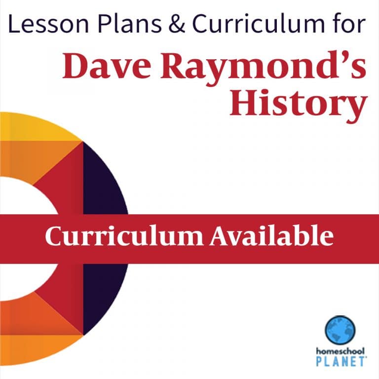 Dave Raymond's History lesson plans and curriculum for Homeschool Planet cover image 2