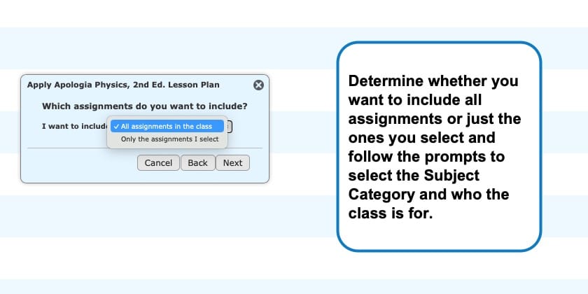 Doubling Up Assignments step 3 in your homeschool planner image