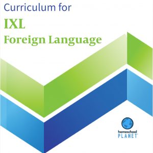 Homeschool Planet IXL Foreign Langugae curriculum button