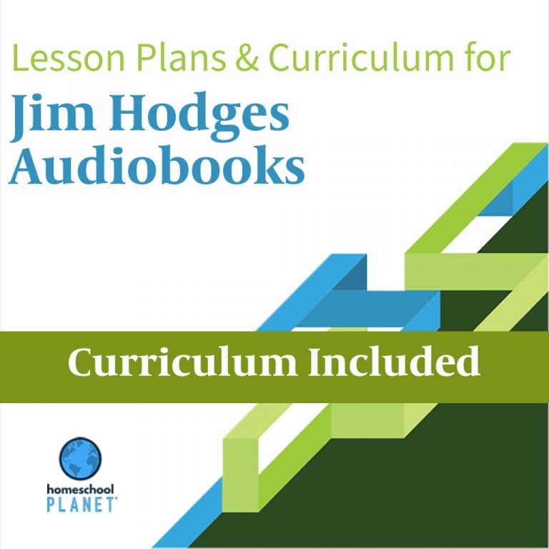 Homeschool Planet Jim Hodges Audiobooks lesson plans and curriculum button