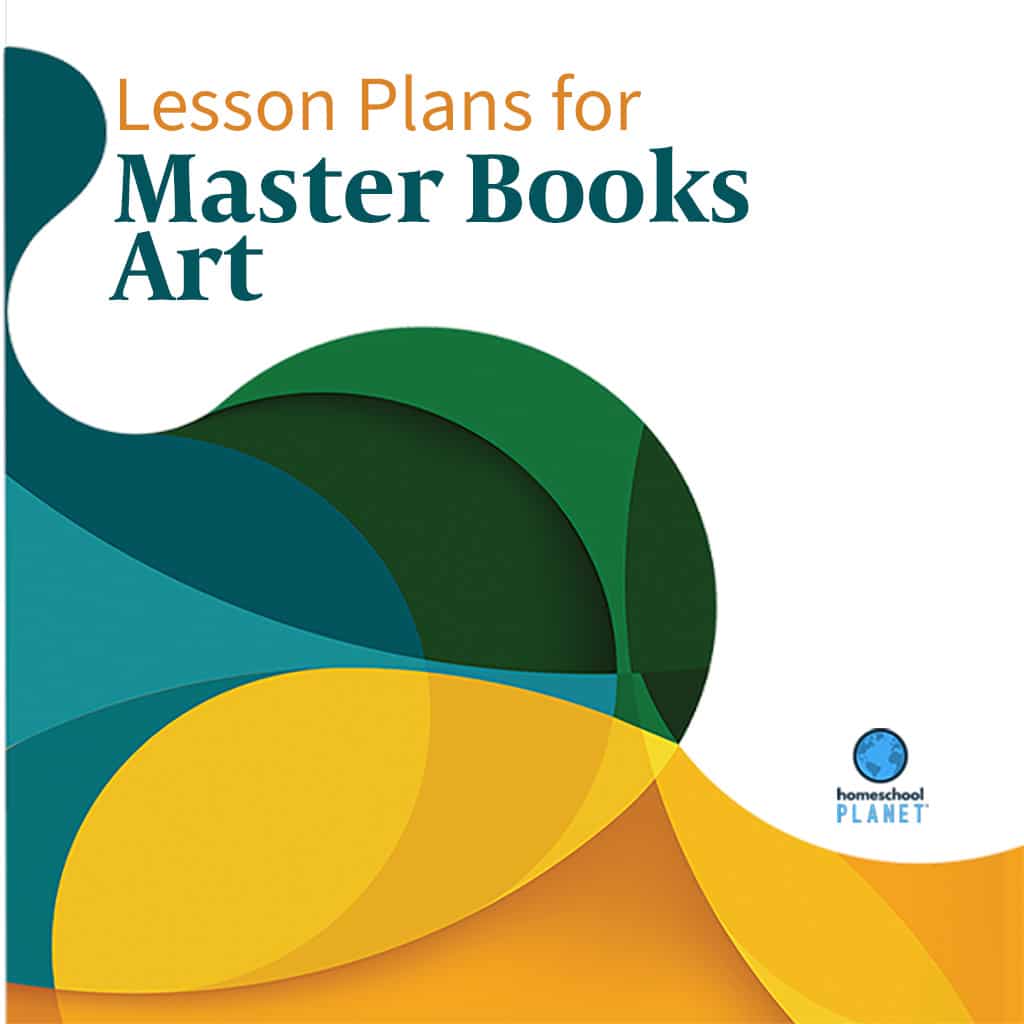 Master Books Living Art Lessons lesson plan cover