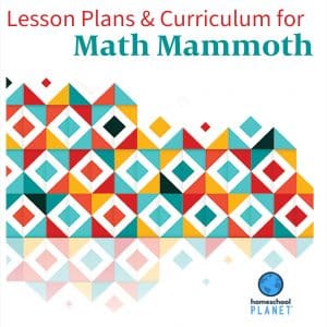 Homeschool Planet Math Mammoth lesson plans and curriculum button