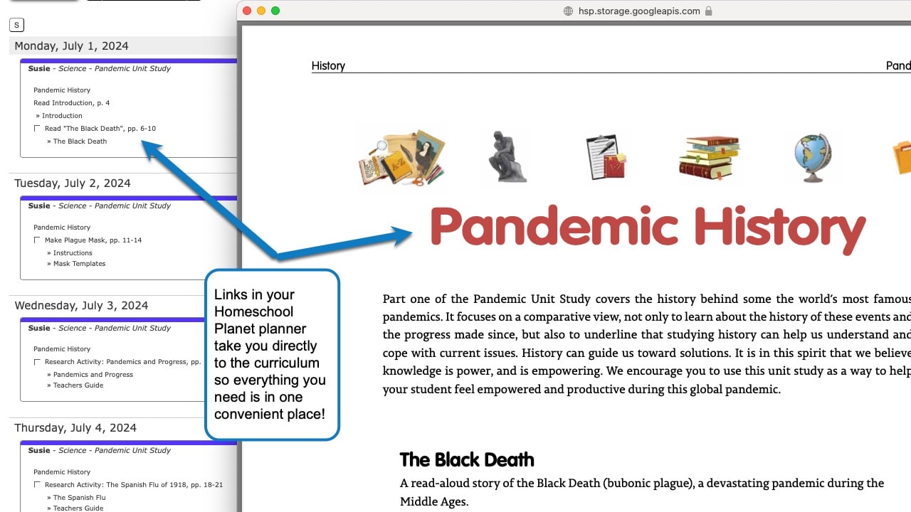 Pandemic-Unit-Study-Links-View-1