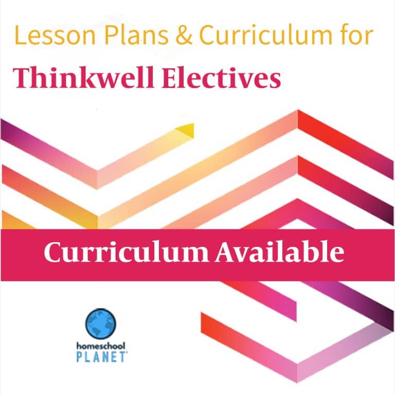 Homeschool Planet Thinkwell Electives lesson plans and curriculum button