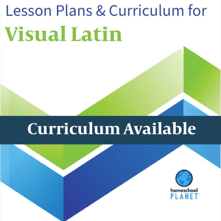 Homeschool Planet Visual Latin Foreign Languages lesson plans and curriculum button