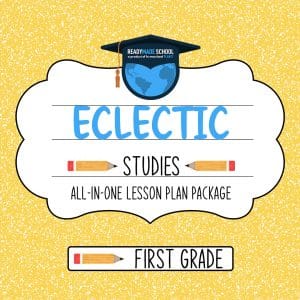 Eclectic studies all-in-one lesson plan - first grade in homeschool planet image