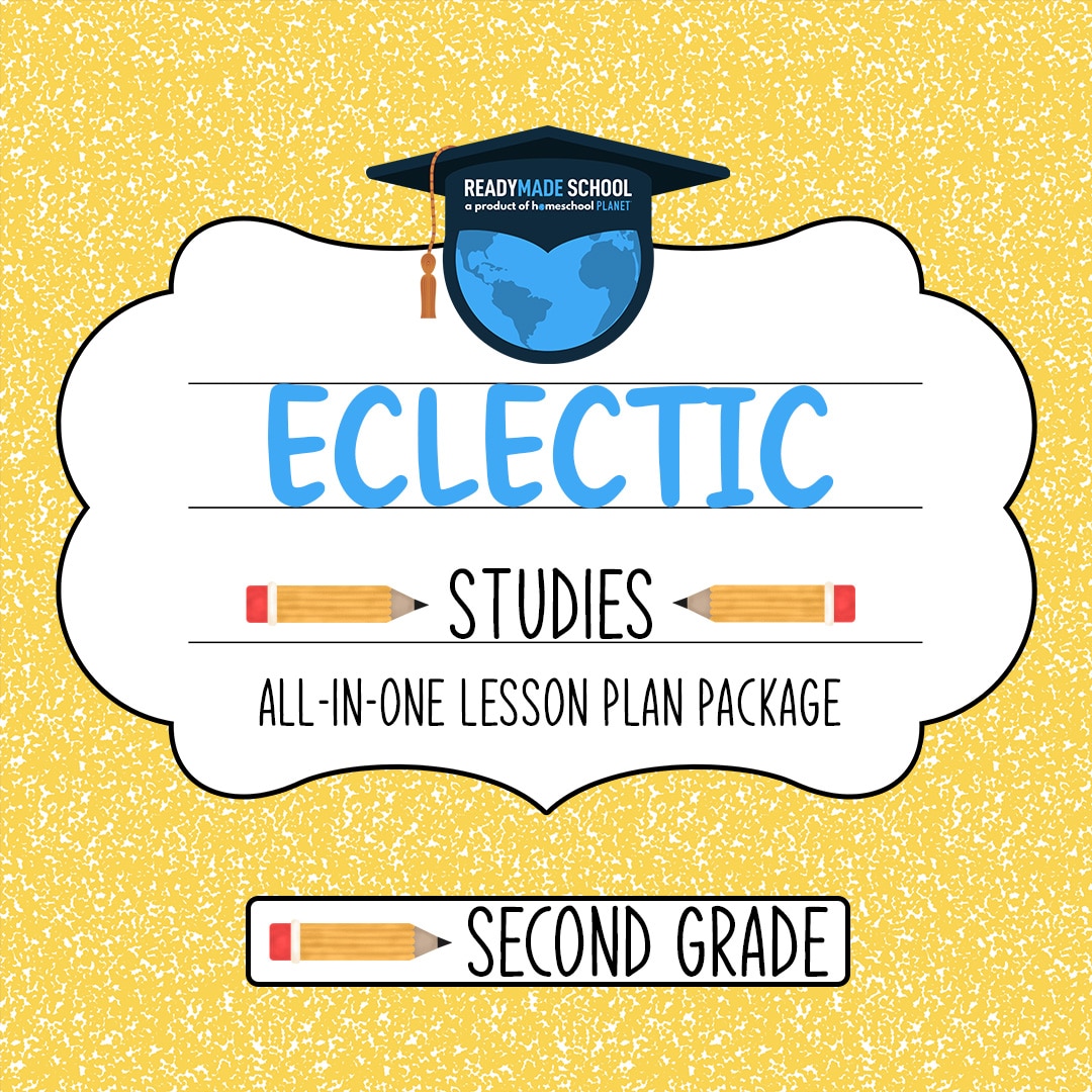 Eclectic studies all-in-one lesson plan - second grade in homeschool planet image